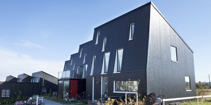 At the Svalin co-housing complex, a model is being devised for the local exchange of energy between the residents. Photo: Karin Tengberg. House Arkitekter