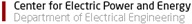 Center for Electric Power and Energy logo