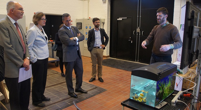 US Ambassador Rufus Gifford visit to DTU Electrical Engineering