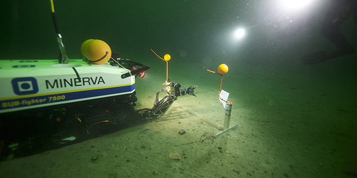 I specialet er der brugt omfattende data fra undervandsrobotten Minerva.